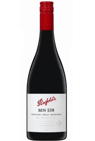 Penfolds Bin 138 Barossa Valley Grenache Shiraz Mourvedre 2009 Wine